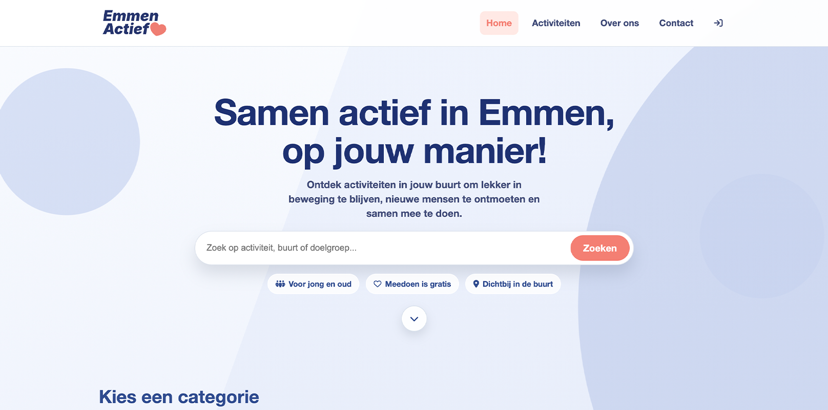 Case Emmen Actief mobiel