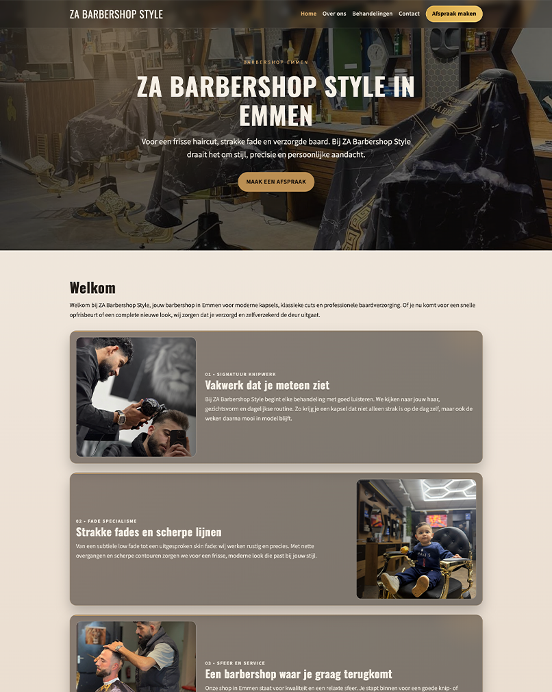 Case ZA Barbershop